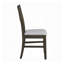 Chaise de salle à manger en tissu