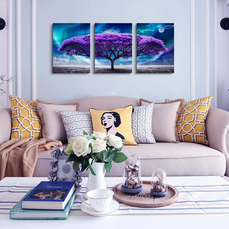 3 Piece Wrapped Canvas Wall Art