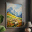 LANDSCAPES Series CCXL, reproduction encadrée - bois massif-1408923755
