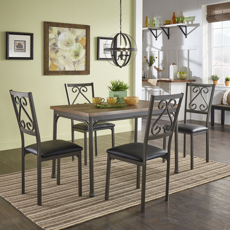 Virgouda Metal Base Dining Table