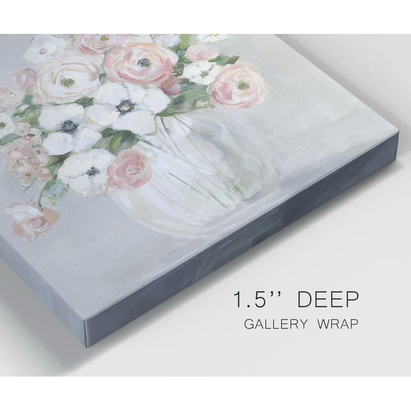«Garden to Table I», reproduction d'art sur toile tendue, H 40 po x l 40 po x P 1 po