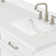 ARIEL Monroe 73 Double Sink Bathroom Vanity with Pure Quartz Top