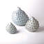 Vase Sea Coral en crème / bleu-22273293