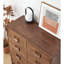 Commode décorative japonaise en bois rétro