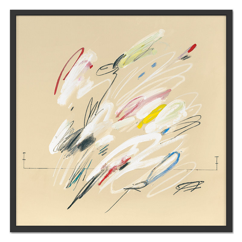 Crecerelle Print by Ellis, J.J., 30'' H x 30'' W, Black Single Picture Framed