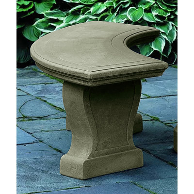 Palladio Cast Stone Garden Bench by Campania International