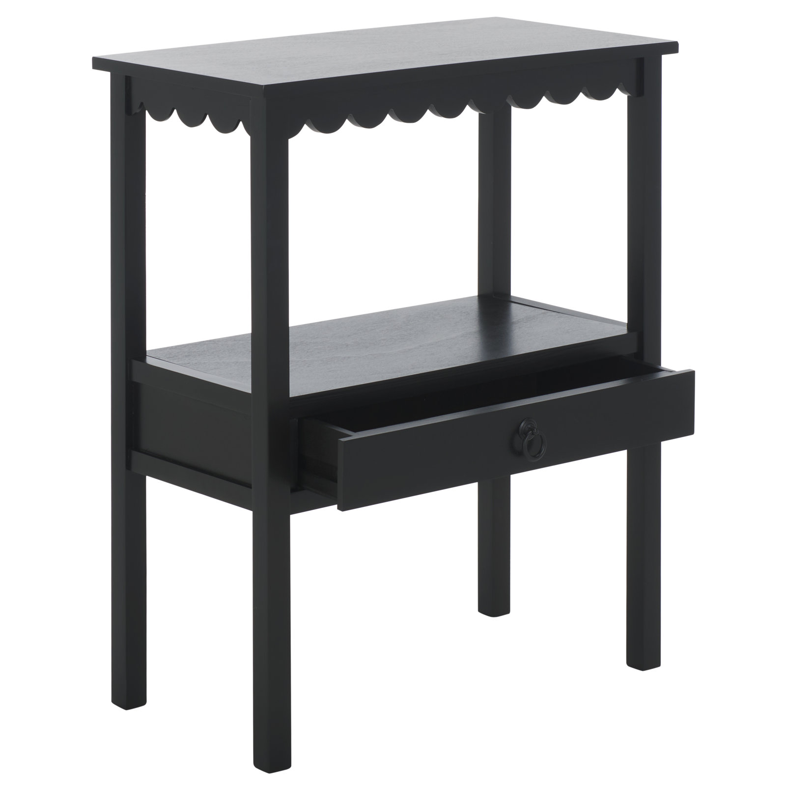 Branden 24" End Table, Matte Black