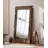 Rustic Wabi-Sabi Reclaimed Pine Full-Length Mirror – Irregular Solid Wood Wall-Leaning Mirror-303772890
