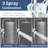Chrome High Pressure Magnetic Dual Shower Head & Handheld Combo With Filter-122741176