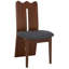 Chaise rembourrée en bois massif Kieran-610533846