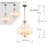 Ballwin 3 - Light Dimmable Drum Chandelier