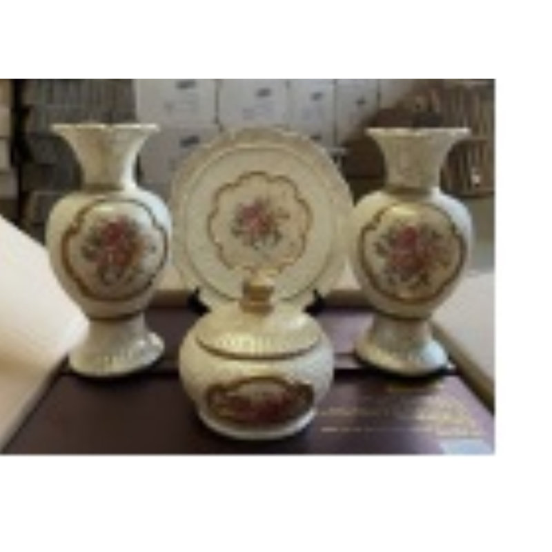 Ensemble d'accessoires de vase de quatre pièces Rosdorf Park - 10 po