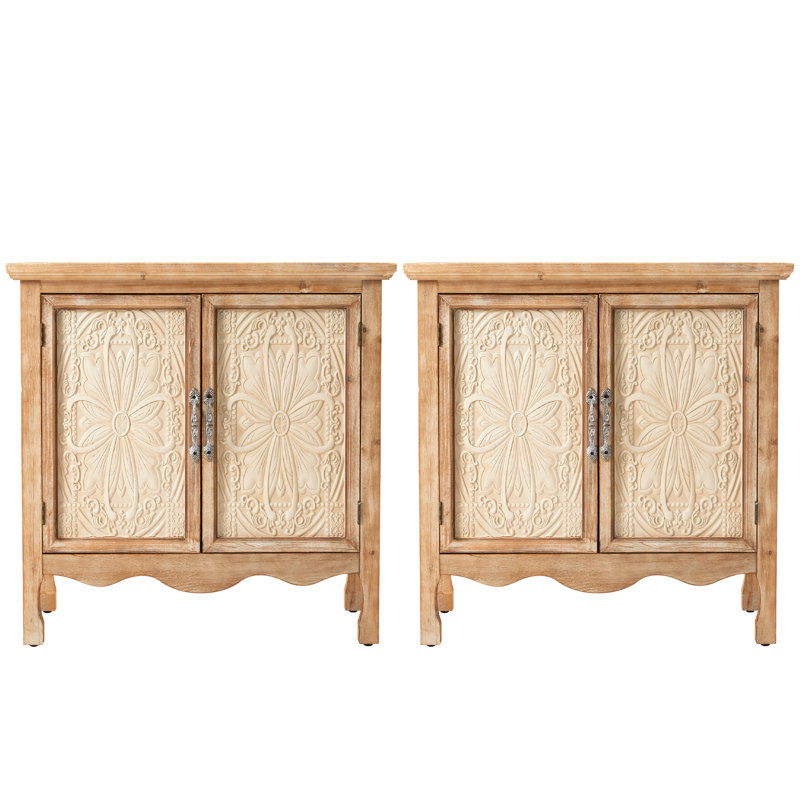 Ensemble de 2 armoires de rangement Castella