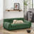 Compact Oversized Pet Sofa with Backrest and Armrests for Medium/Large Dogs-2006389727