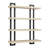 Machiko Wide 4-Tier Floating Wall Shelf-2086377024