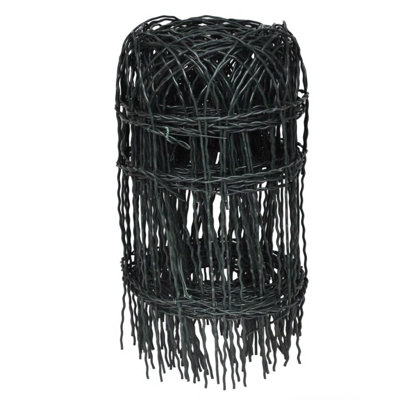 Delacroix Green Metal Fencing