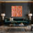 Lyrical Abstraction 77 Brown Canvas Wall Art