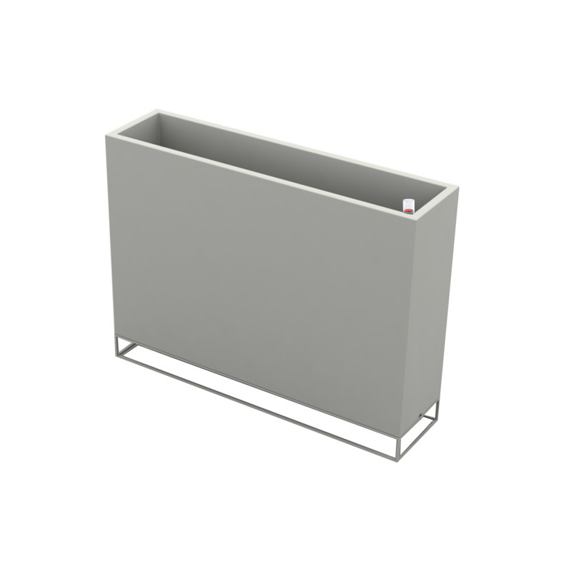 Vela Resin Planter Box, Ice