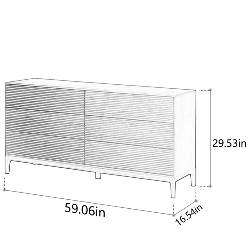 Solid wood carving creative storage cabinet