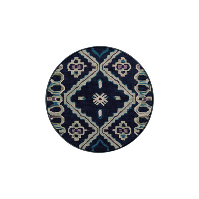 Machine Washable Gray Area Rug