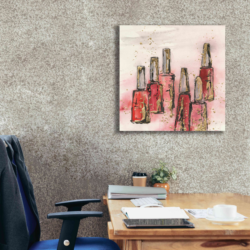 «Fashion First V» par Chris Paschke, estampe numérique sur toile, H 26 po x l 26 po x P 1,5 po