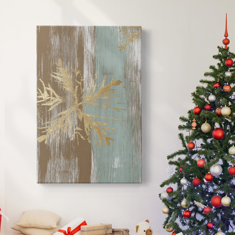 Art des Fêtes de Noël - Toile tendue avec châssis CLXV, H 18 po x l 12 po