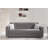 Tokyo Tight Back Convertible Sofa, Gray