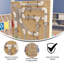 Bright Beginnings Commercial Grade 80 Piece Pipe Builder Set for Modular STEAM Wall Systems (Not Included)