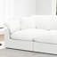 Canapé modulaire rembourré en nuage, canapé confortable et moderne, rembourré de duvet, sièges profonds convertibles pour salon, salon, chambre à coucher-58142693