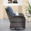 Ensemble de conversation en osier / rotin 7 personnes avec chaises pivotantes et coussins Guilen-98627612-98627617
