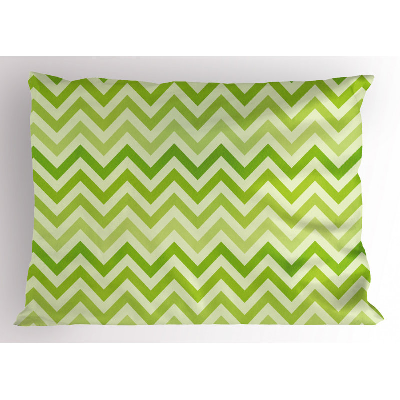 Polyester Chevron Sham Set, Twin