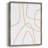 Clean Contour II Framed Print - Solid Wood-551621535