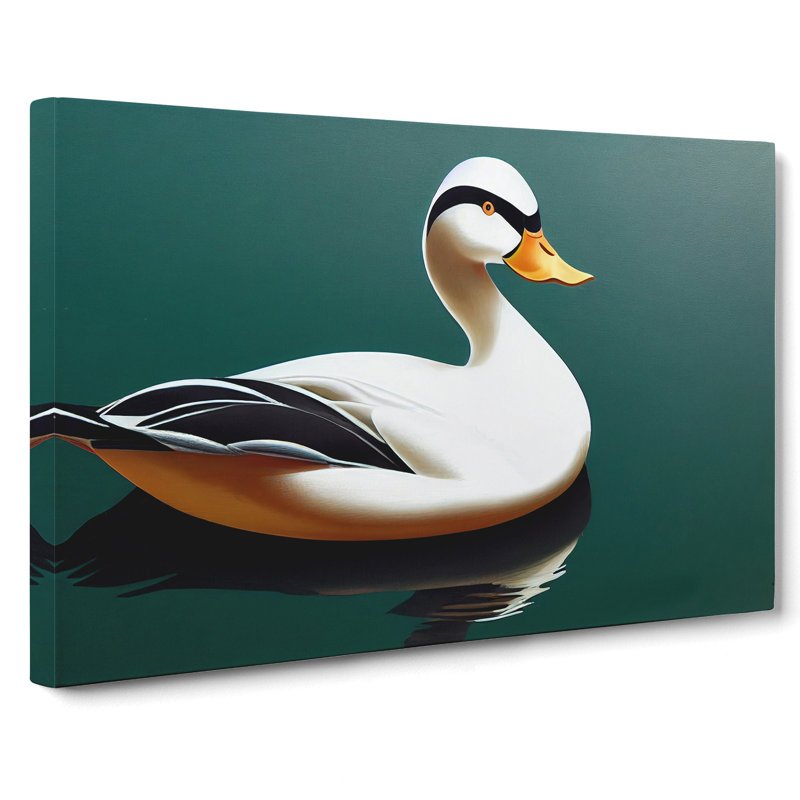 Artistic Duck - Wrapped Canvas, 35cm H x 50cm W x 3cm D