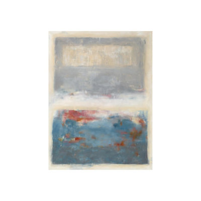 Grey Blues Print by Samuel Kane