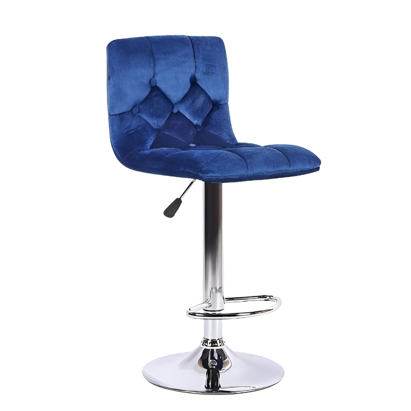 Tabouret réglable Alan, Bleu