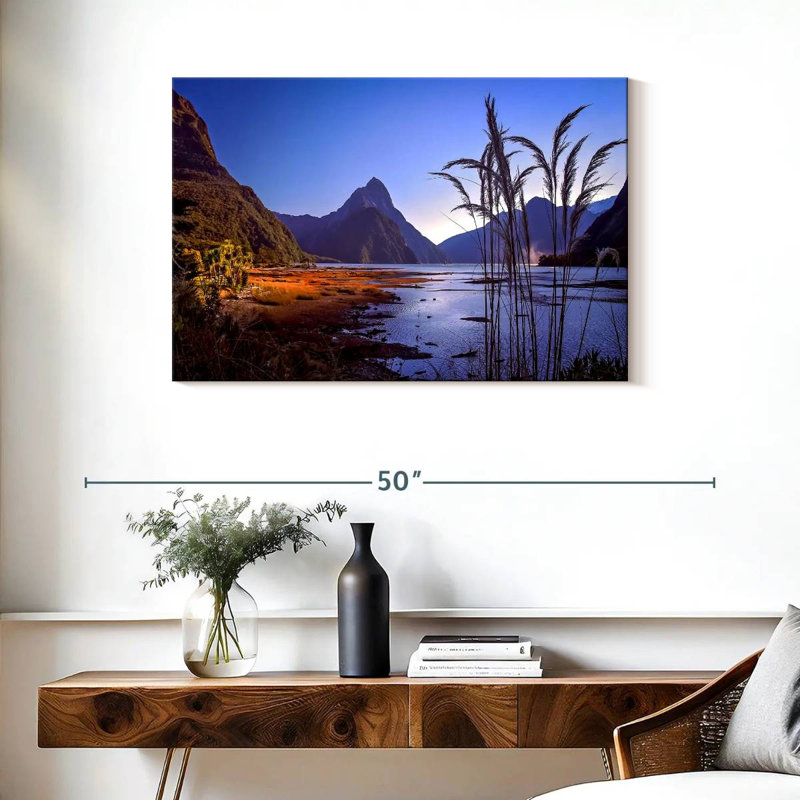Nicci Milford Sound, lever du jour, H 24 po x l 36 po