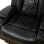Fauteuil inclinable électrique de 38 po avec port USB, canapé simple ergonomique réglable, cuir respirant et moteur silencieux
