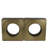 Biblio Bookends Pair, Brass