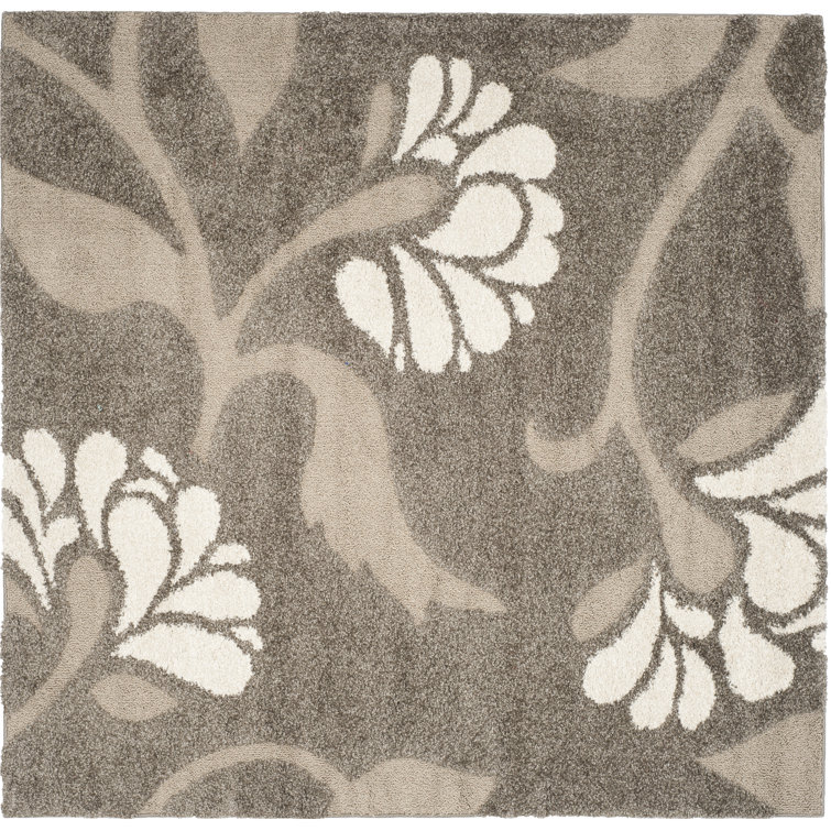 Chanhassen Shag Performance Floral Rug