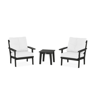 Oxford 3 Piece Seating Group with Cushions