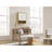 Wavy - Double Door White And Natural Wood Bathroom Wall Cabinet With Adjustable Inner Shelf, Bottom Quick Setup For Upgrade Function Expansion