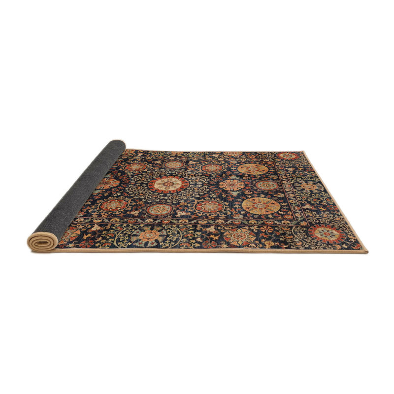 Tapis abstrait moderne 3911, Rond 8 pi