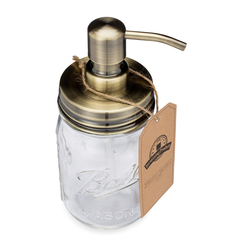 Distributeur de savon Mason, Laiton