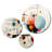 Abstract Wall Decor on Metal