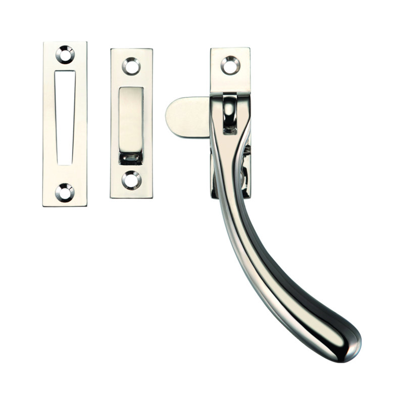 Bulb End Casement Fastener, Brass Nickel