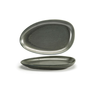 Assiette plate 14 po Kiln®