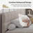 Chenille Upholstered Bed Frame With Headboard-95756493-86317122
