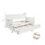 Lit de jour simple en bois