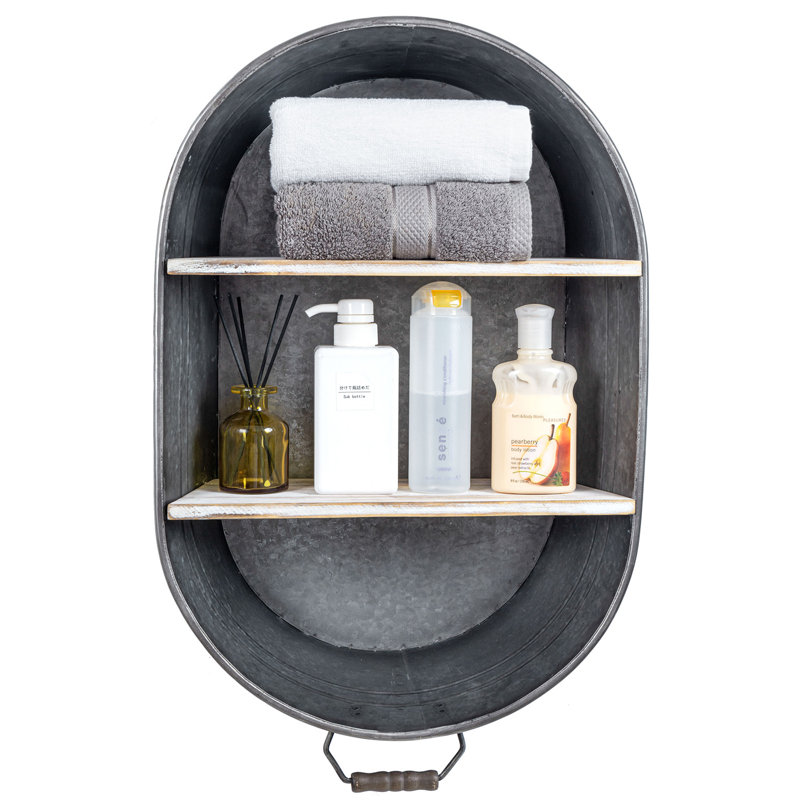 Gherardi Wall Mounted Bathroom Storage Shelving	