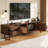 70Inch TV Stand With Rattan Doors For Tvs Up To 80", Media Console With Storage Space, 4 Drawers & Cable Holes